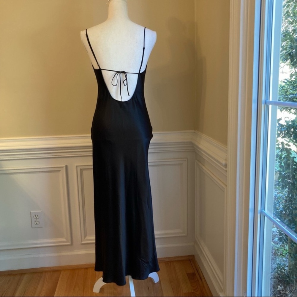 Vintage 90’s 100% Silk Slip Dress Y2K Silk Dress - Picture 11 of 16